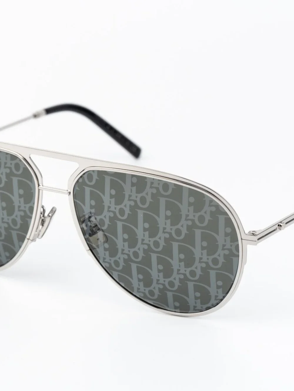 Dior Men Sunglasses Palladium Blue Grey Mirror Pilot DIORESSENTIAL A2U F0A8